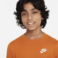 Nike Sportswear Big дитячі (для хлопчиків) Long-Sleeve футболка Orange