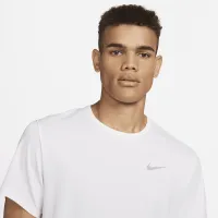 Nike Miler чоловічі Dri-FIT UV Short-Sleeve Running Top колір білий