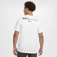 Nike мужские для гольфа футболка цвет белый