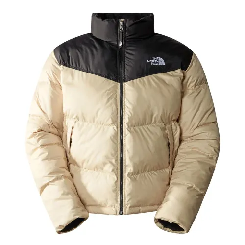Куртка The North Face Saikuru 0A853I4D51 - бежево-черная