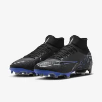 Nike Mercurial Superfly 9 Pro Firm-Ground High-Top футбольные бутсы цвет черный