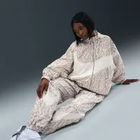 Nike Sportswear женская Woven Printed Pants цвет серый