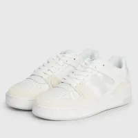 Кроссовки Calvin Klein Basket Cupsole Low Mix NBS YW0YW01388-0LB - Белые