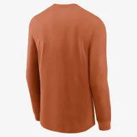 Texas Longhorns Baseball Arch чоловічі Nike College Long-Sleeve футболка Orange