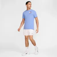 NikeCourt чоловічі Dri-FIT Tennis футболка блакитний