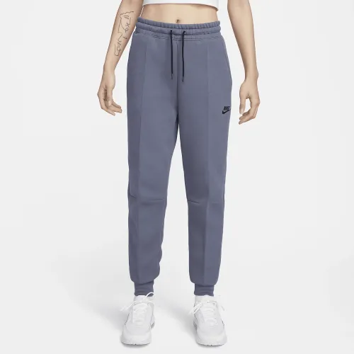 Nike Sportswear Tech Fleece женская Mid-Rise Joggers цвет серый