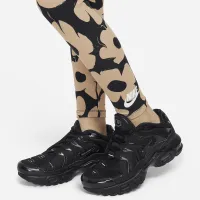 Nike Floral Little детские лосины цвет черный