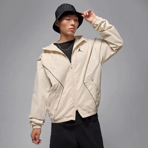 Nike Jordan Brooklyn чоловічі Hooded Draft Куртка колір коричневий