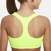 Nike Swoosh Big дитячі (Girls') Sports Bra Yellow