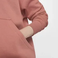Nike Sportswear Phoenix Fleece женская оверсайз Pullover Толстовка с капюшоном Pink