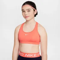 Nike Swoosh Girls' Sports Bra Orange