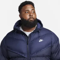Nike Windrunner PrimaLoft® мужские Storm-FIT Hooded Puffer Куртка синий