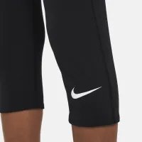 Nike Pro Dri-FIT Big дитячі (для хлопчиків) 3/4-Length Tights колір чорний