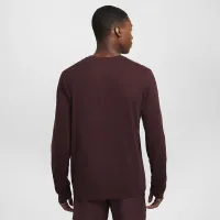 Nike Dri-FIT мужские Long-Sleeve Trail Running футболка цвет красный
