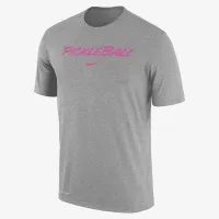 Nike мужские Dri-FIT Pickleball футболка цвет серый