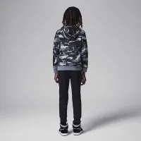 Nike Jordan Little дитячі MVP Camo Fleece 2-Piece Pullover Толстовка з капюшоном комплект колір чорний