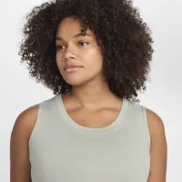 Nike (M) One жіноча Dri-FIT Slim-Fit Tank Top (Maternity) колір зелений