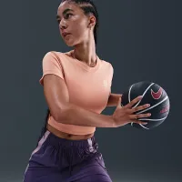 Nike Sabrina жіноча Short-Sleeve Cropped футболка Pink