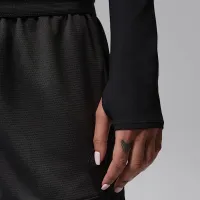 Nike Jordan Sport Flightweight жіноча Long-Sleeve Top колір чорний