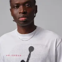 Nike Jordan чоловічі Graphic футболка колір білий