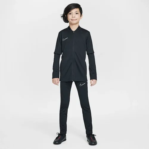 Nike Academy Big дитячі Dri-FIT Soccer Tracksuit колір чорний