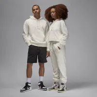 Nike Jordan Flight Fleece мужские Pullover Толстовка с капюшоном цвет белый
