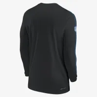 Detroit Lions Sideline Coach мужские Nike Dri-FIT NFL Long-Sleeve Top цвет черный