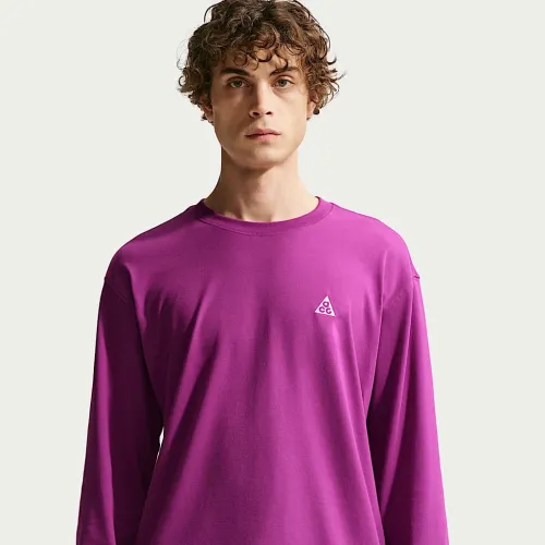 Nike ACG мужские Long-Sleeve футболка цвет фиолетовый