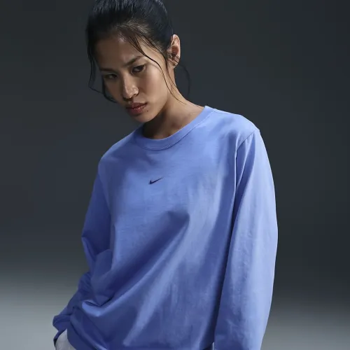 Nike Sportswear жіноча Loose Long-Sleeve футболка блакитний