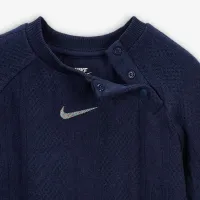 Nike Readyкомплект Baby (0-9M) Cable Knit Coverall блакитний