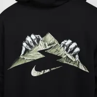 Nike Trail чоловічі Dri-FIT Fleece Running Толстовка з капюшоном колір чорний