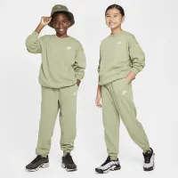 Nike Sportswear Club Fleece Big детские Loose Pants цвет зеленый