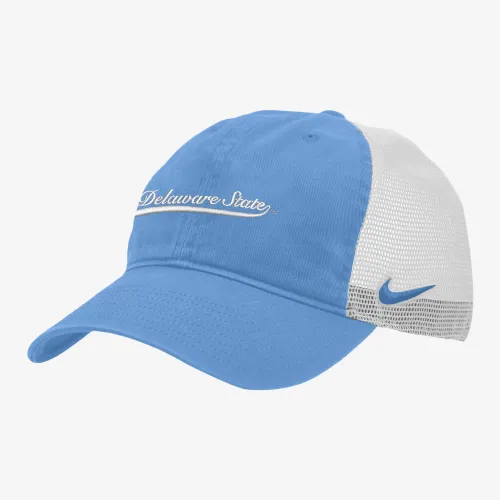 Delaware State Heritage86 Nike College Trucker Hat блакитний