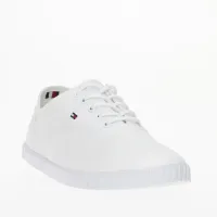 Кроссовки Tommy Hilfiger Canvas Lace Up FW0FW07805-YBS - Белые