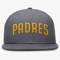 San Diego PaКостюм True мужские Nike Dri-FIT MLB Fitted Hat цвет серый