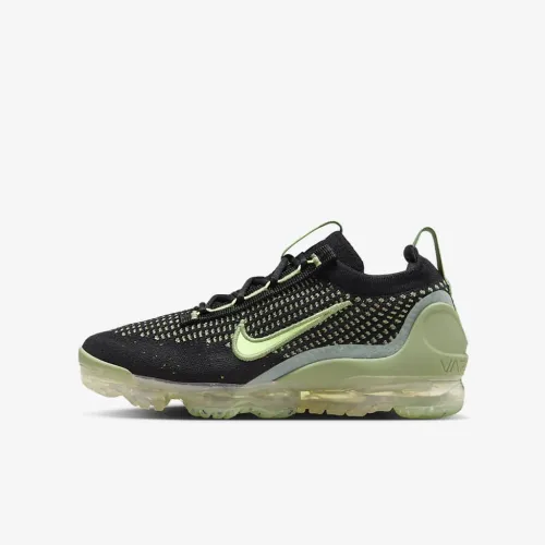 Nike Air VaporMax 2021 FK Big детские Кроссовки цвет черный