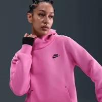 Nike Sportswear Tech Fleece женская Толстовка с капюшоном Pink