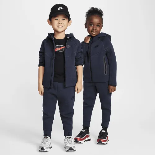 Nike Sportswear Tech Fleece Full-Zip комплект Little Kids 2-Piece Толстовка з капюшоном комплект блакитний