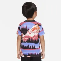 Nike Snowscape Printed Tee Toddler футболка колір фіолетовий