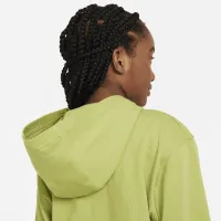 Nike Sportswear Big детские (Girls') Full-Zip Толстовка с капюшоном цвет зеленый