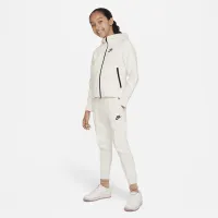 Nike Sportswear Tech Fleece Big дитячі (Girls') Joggers колір коричневий