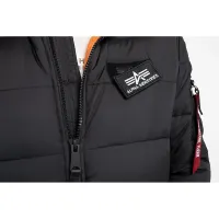 Куртка Alpha Industries Hooded Puffer 11811303 -  Черная