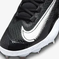 Nike Alpha Huarache Elite 4 Mid чоловічі бейсбольні бутси колір чорний