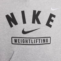Nike женская Weightlifting Pullover Толстовка с капюшоном цвет серый