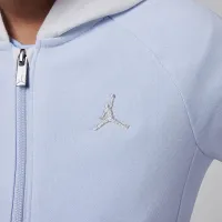 Nike Jordan Little дитячі Blocked Rib 2-Piece Full-Zip комплект колір сірий