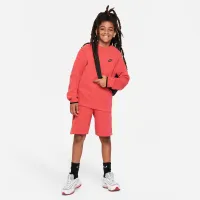 Nike Sportswear Tech Fleece Big дитячі (для хлопчиків) світшот колір червоний