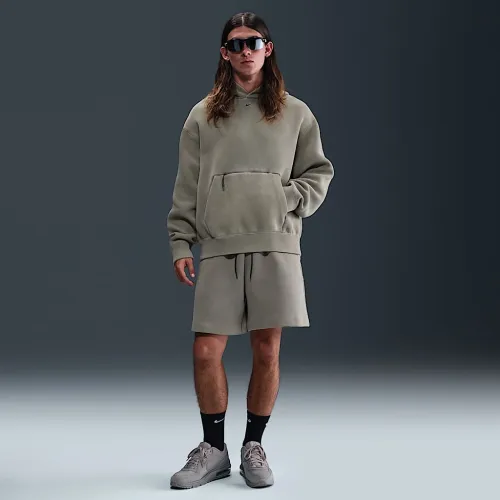 Nike Tech чоловічі Fleece шорти колір зелений