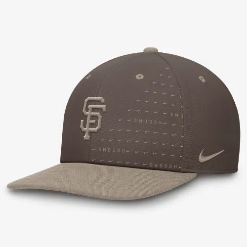San Francisco Giants Statement Pro мужские Nike Dri-FIT MLB Adjustable Hat цвет коричневый