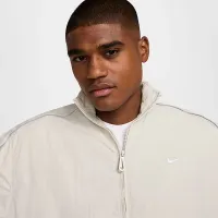 Nike Sportswear Solo Swoosh мужские Woven Track Куртка цвет серый