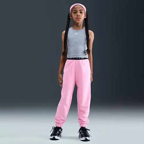 Nike Pro Fleece Big детские (Girls') Dri-FIT Joggers Pink